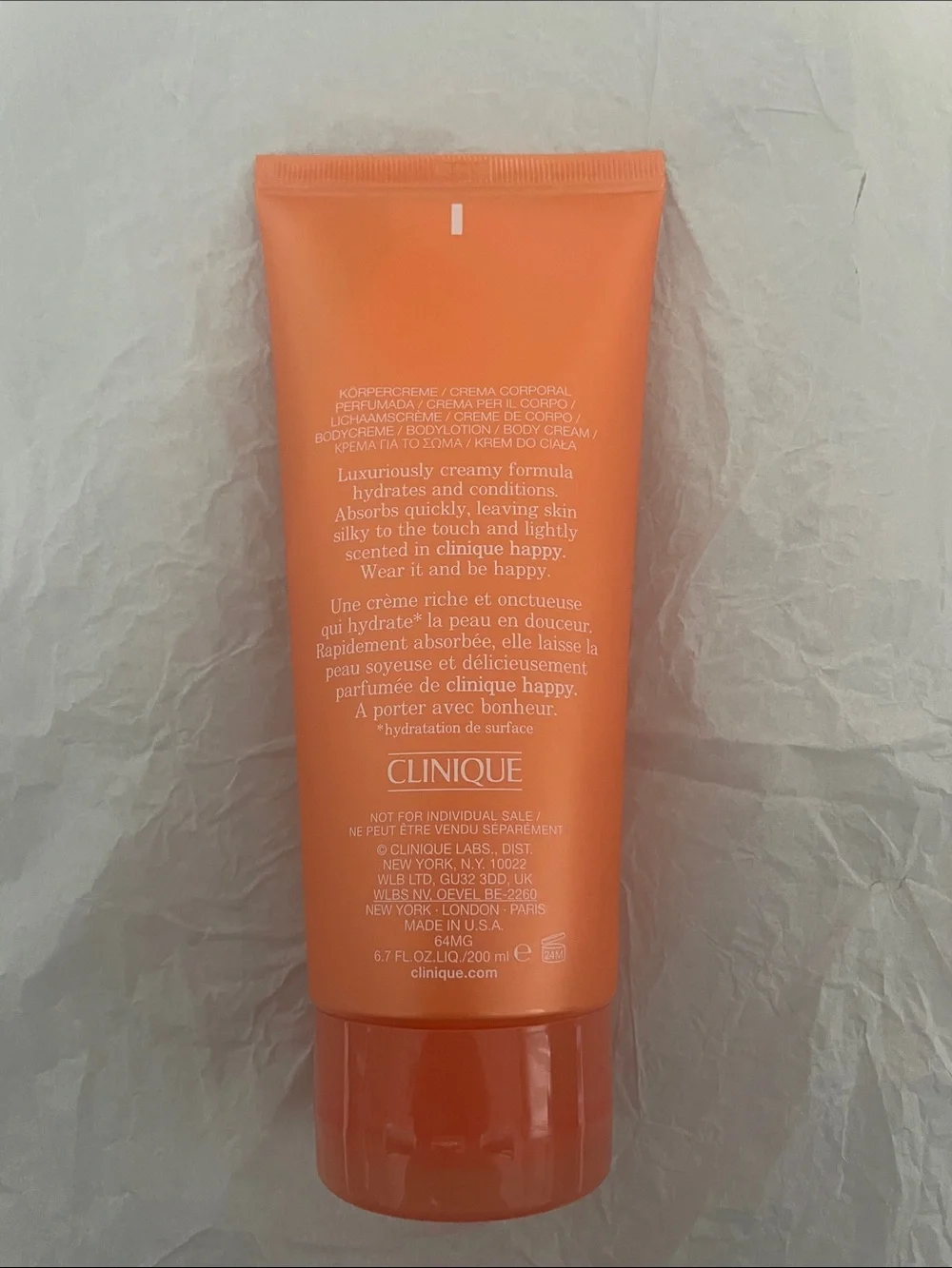 Clinique product body